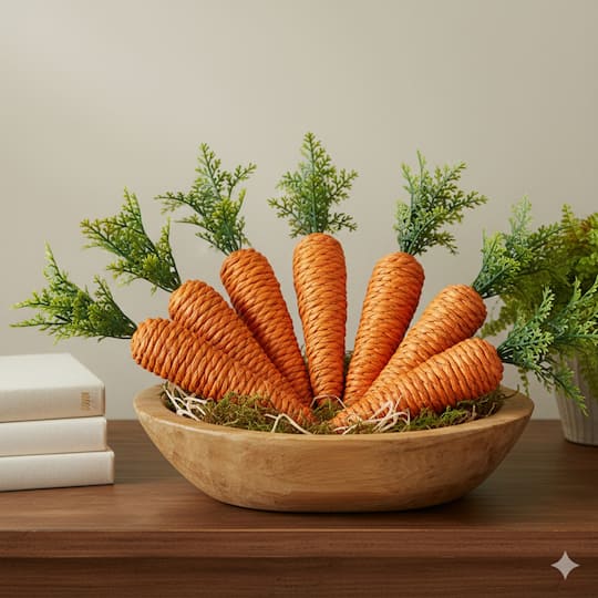 Vickerman 7" Artificial Carrots Décor, 6ct.